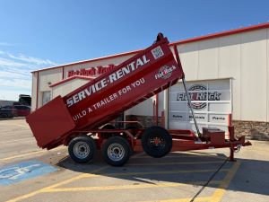 81” x 14’ 14K Dump Trailer With 3′ Sides – Maxey